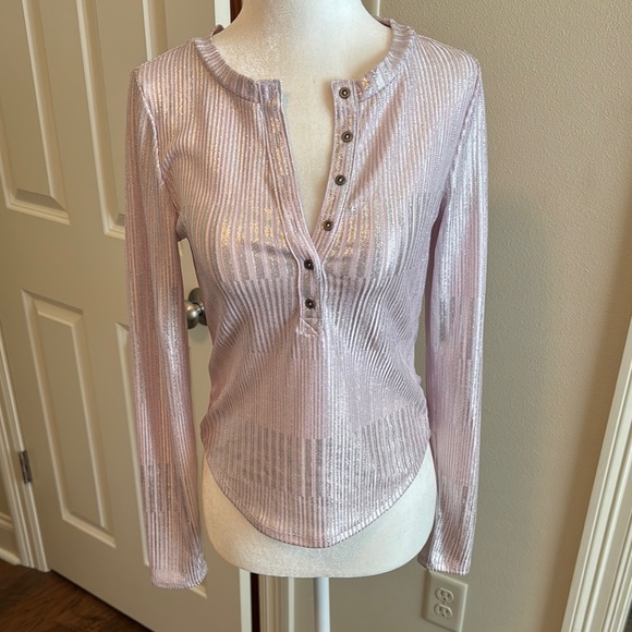 Pilcro Blouse Elegant Top NWOT - Picture 1 of 3